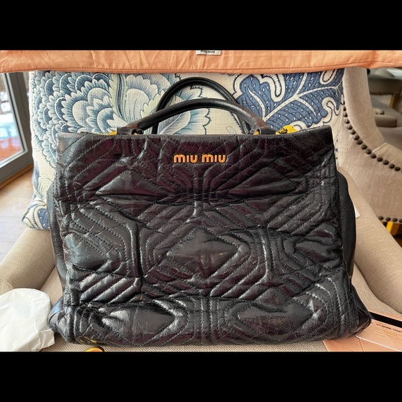 Miu Miu Vitello shine Trapu Cibria - Picture 6 of 14